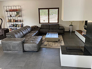 offener Kamin als Designobjekt