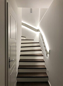 beleuchteter Handlauf